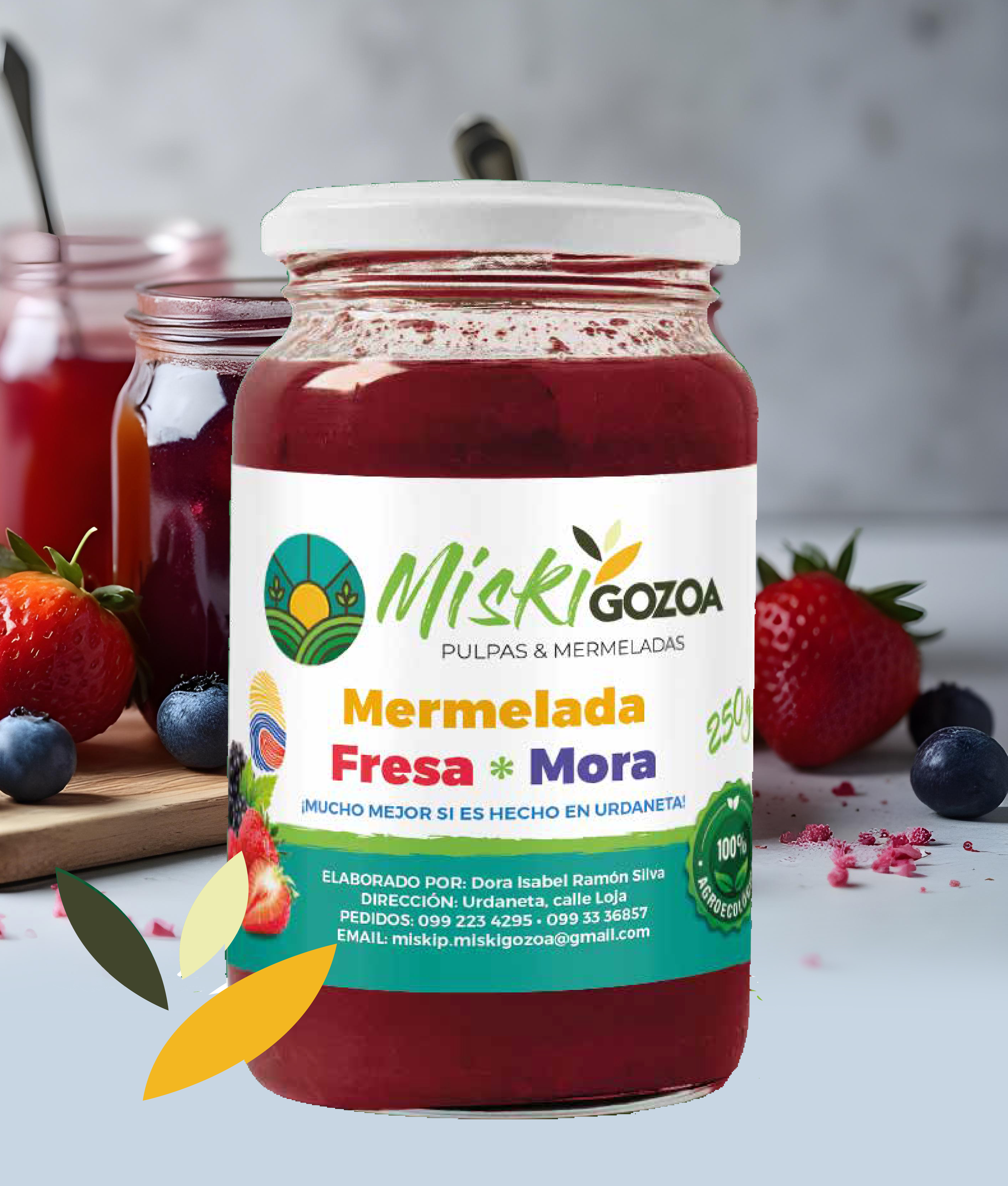 Mermelada Fresa - Mora